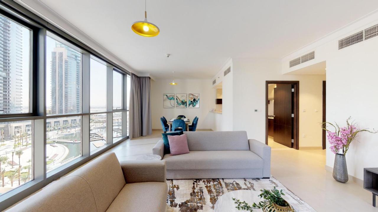 Lux Bnb Dubai Creek Residences Harbour Views Exterior foto