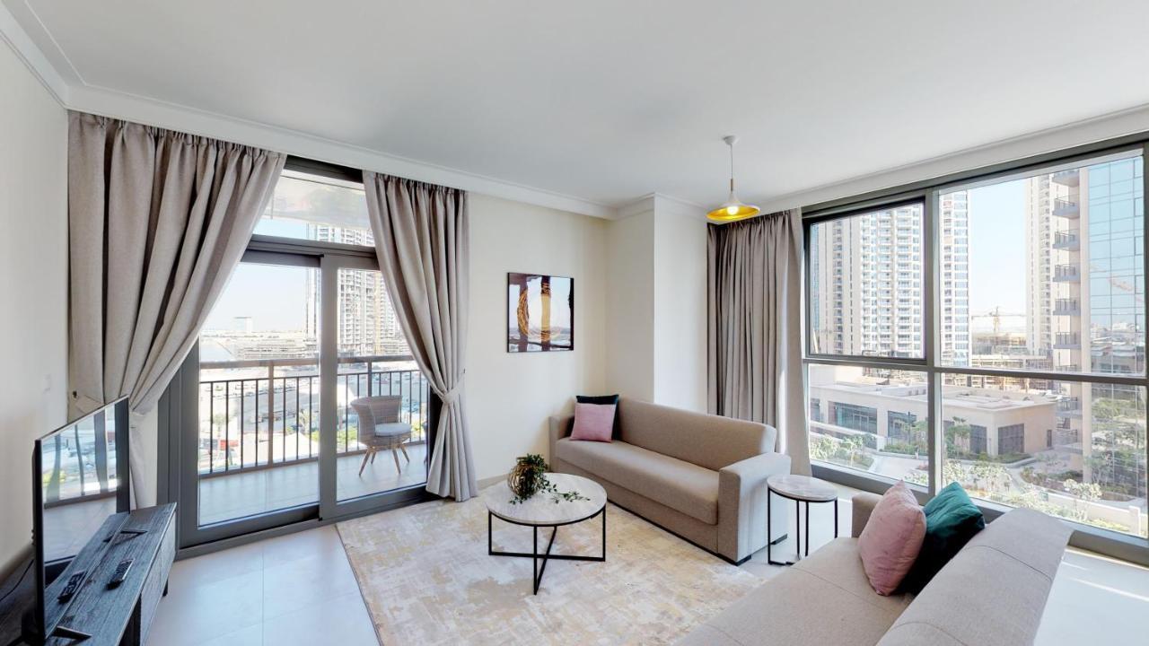 Lux Bnb Dubai Creek Residences Harbour Views Exterior foto
